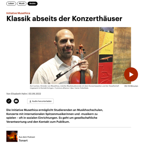 Deutschlandfunk Kultur (Sept 2022)