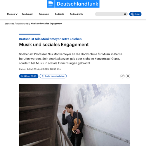 Deutschlandfunk (April 2025)