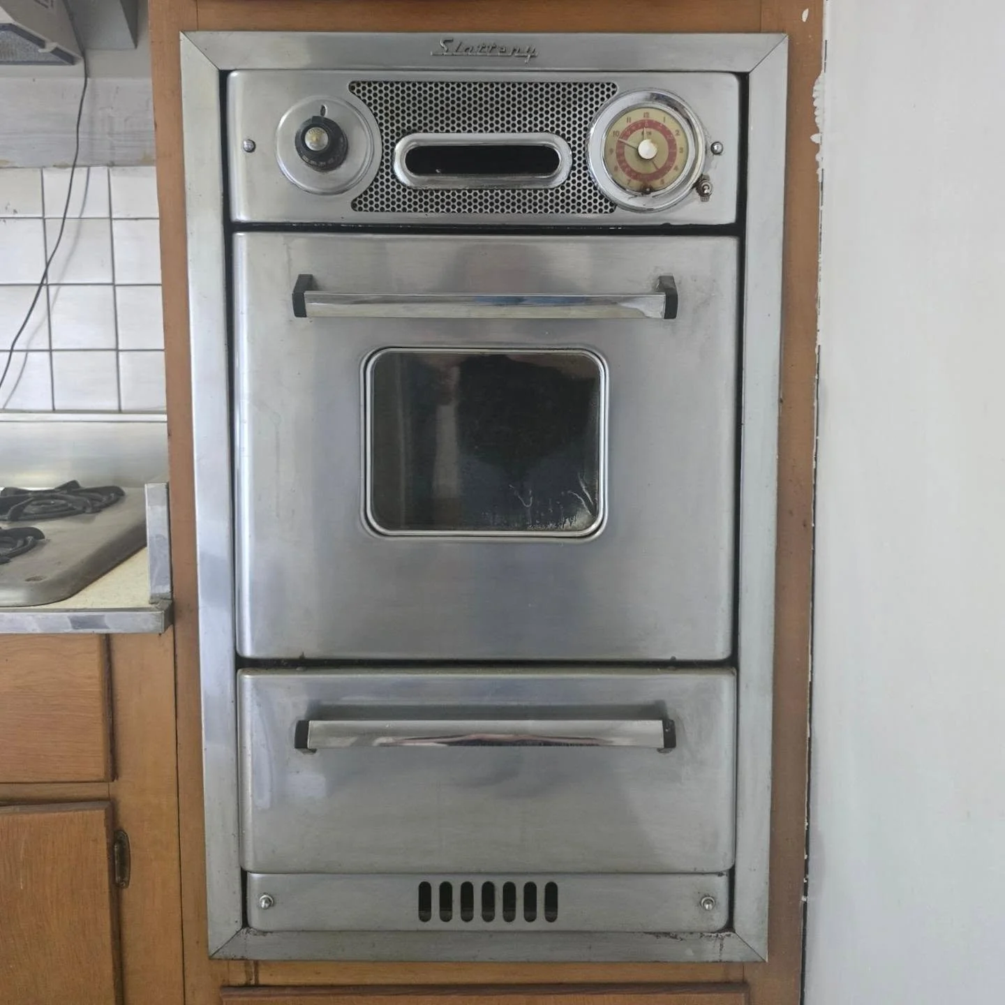 1960s Slattery Wall Oven. Still works!