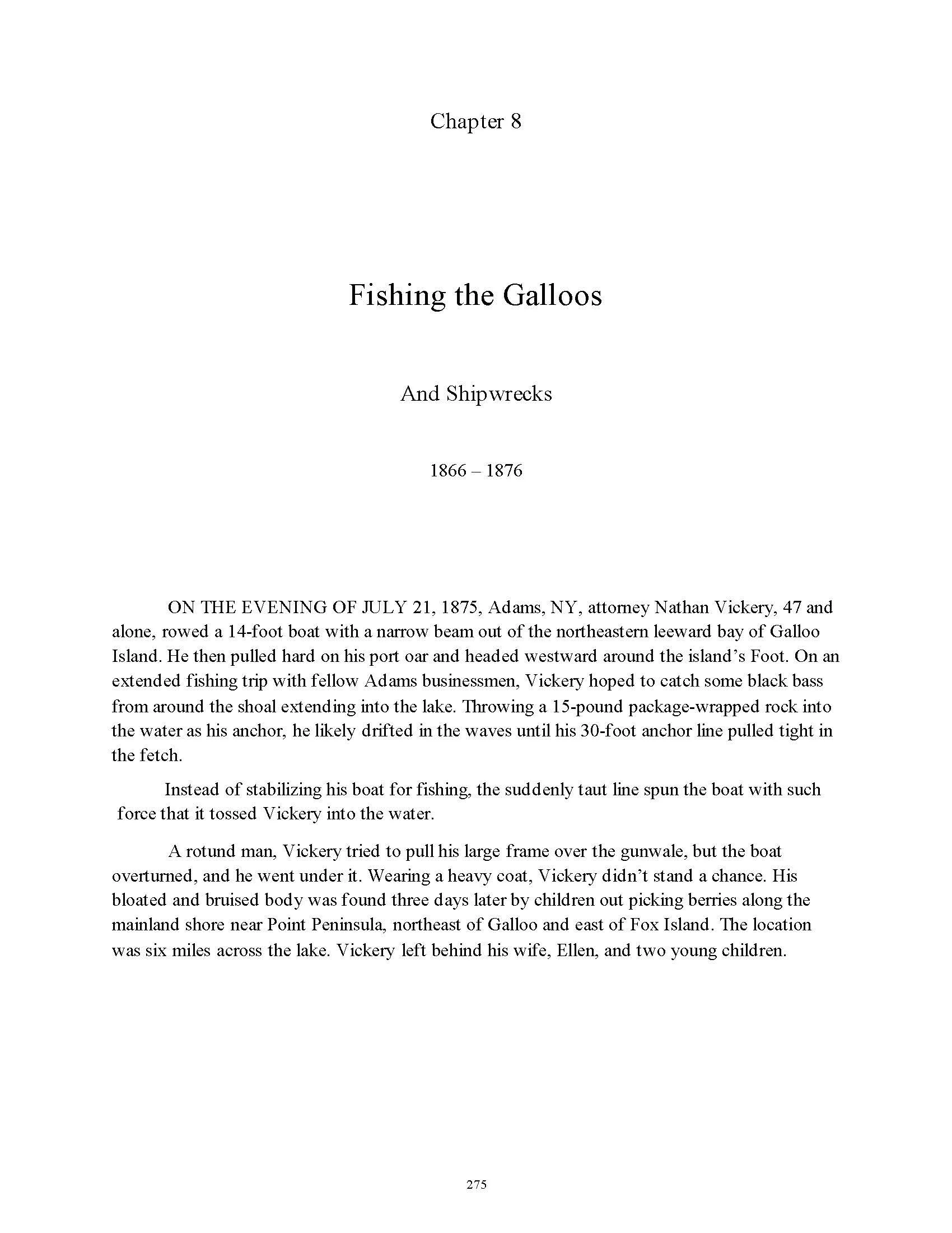 Galloo - Partial Chapter 8