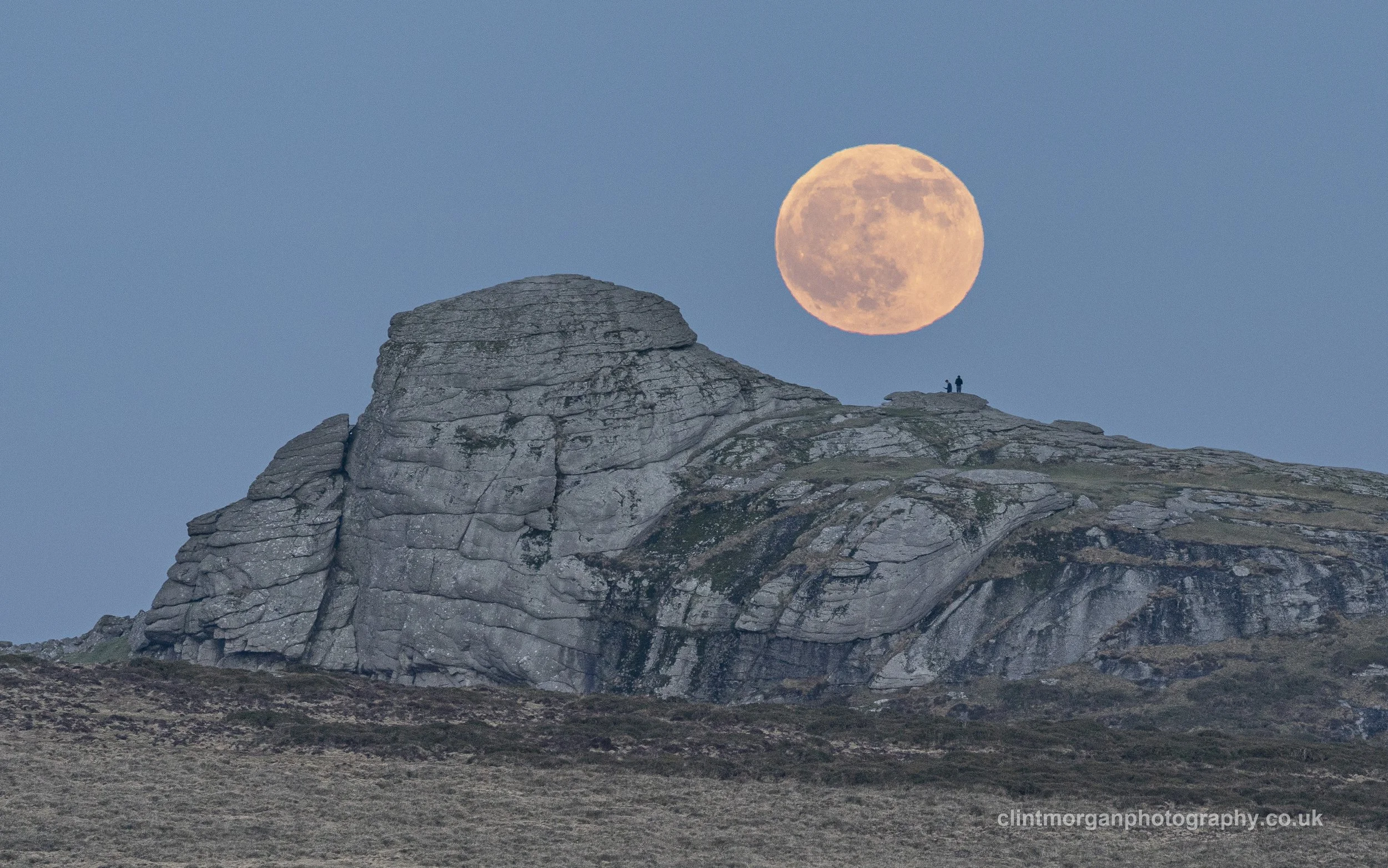 Moon Over Haytor