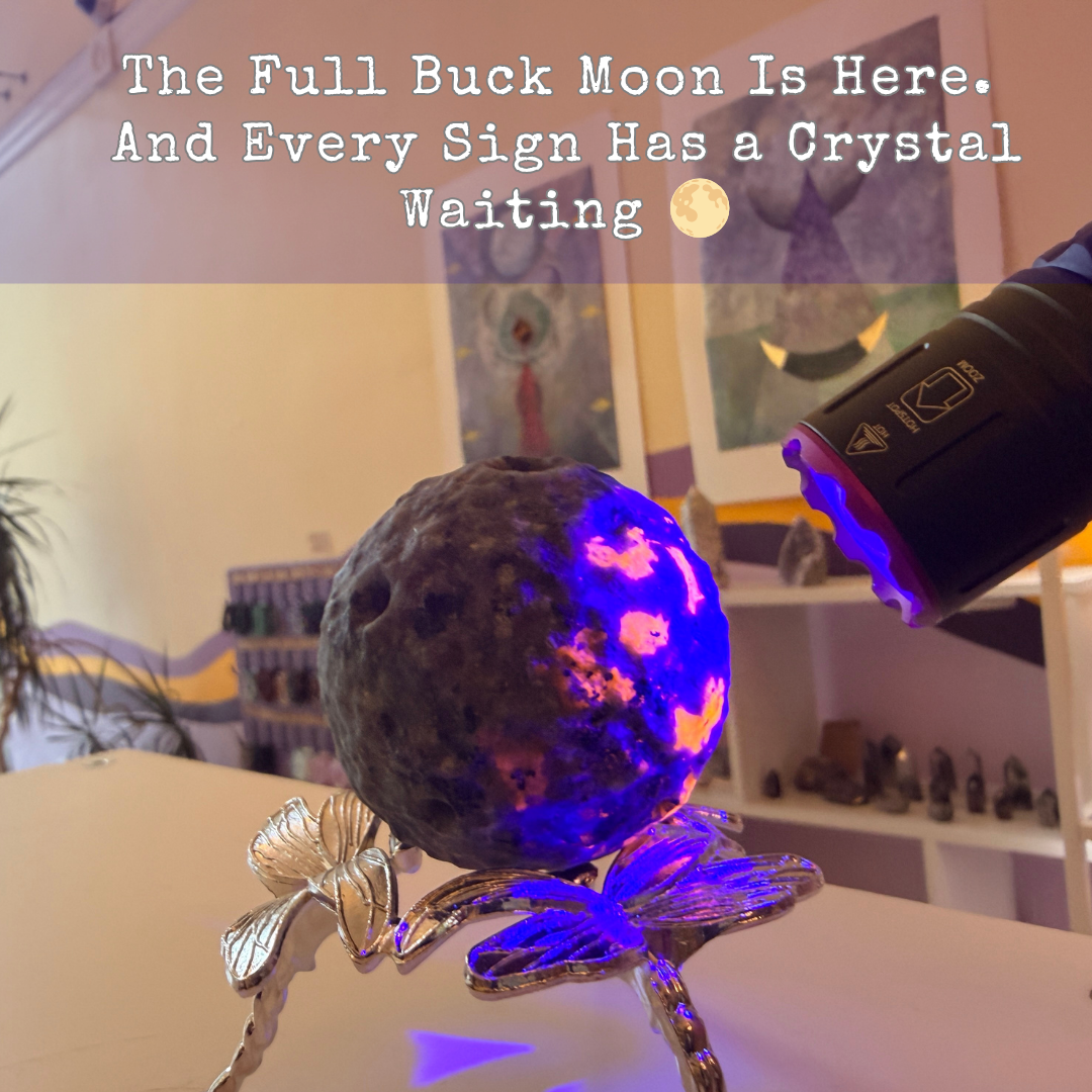 The Full Buck Moon Is Here. And Every Sign Has a Crystal Waiting 🌕