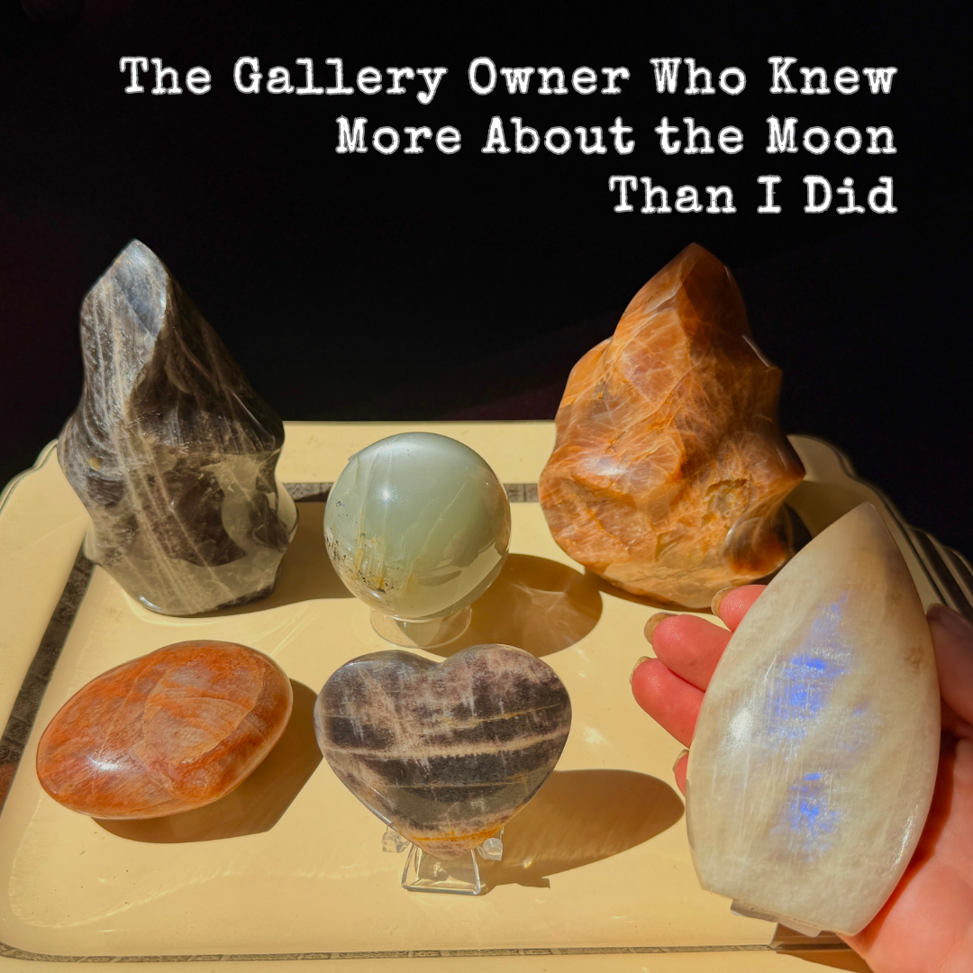 The 80-Year-Old Gallery Owner Who Knew More About the Moon Than I Did 🌑