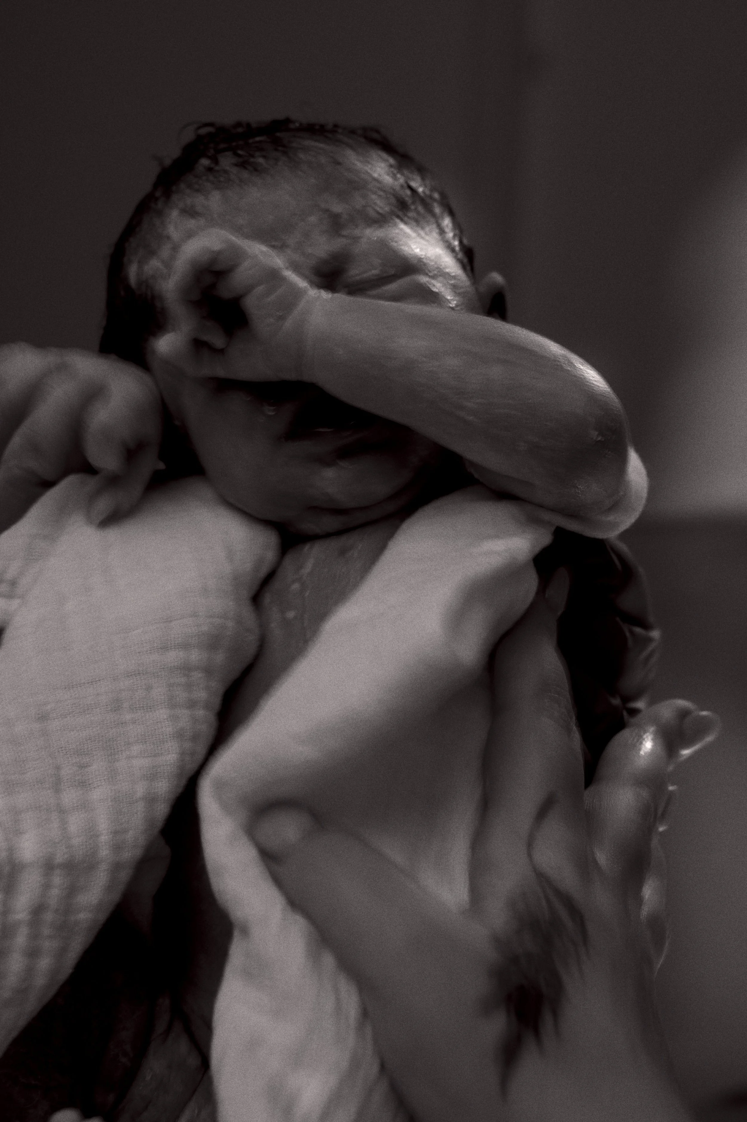 Newbornfotografie: baby net geboren