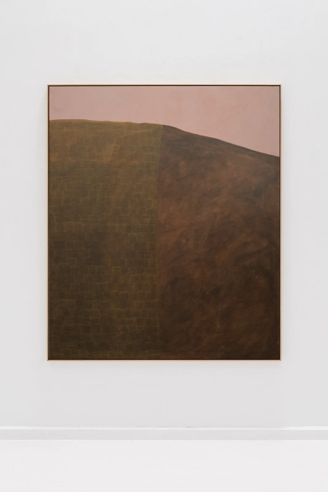 Maru Quiñonero, A WHISPER, 2026, Acrylic and pencil on canvas, 45.7 x 38.2 inches