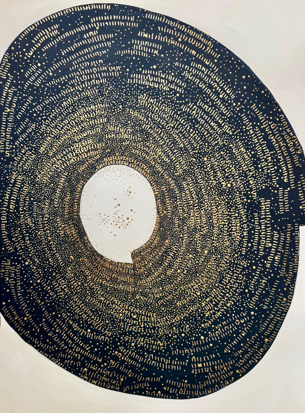 Tell me, 2026, Acrylic on paper, 30 x 24 inches