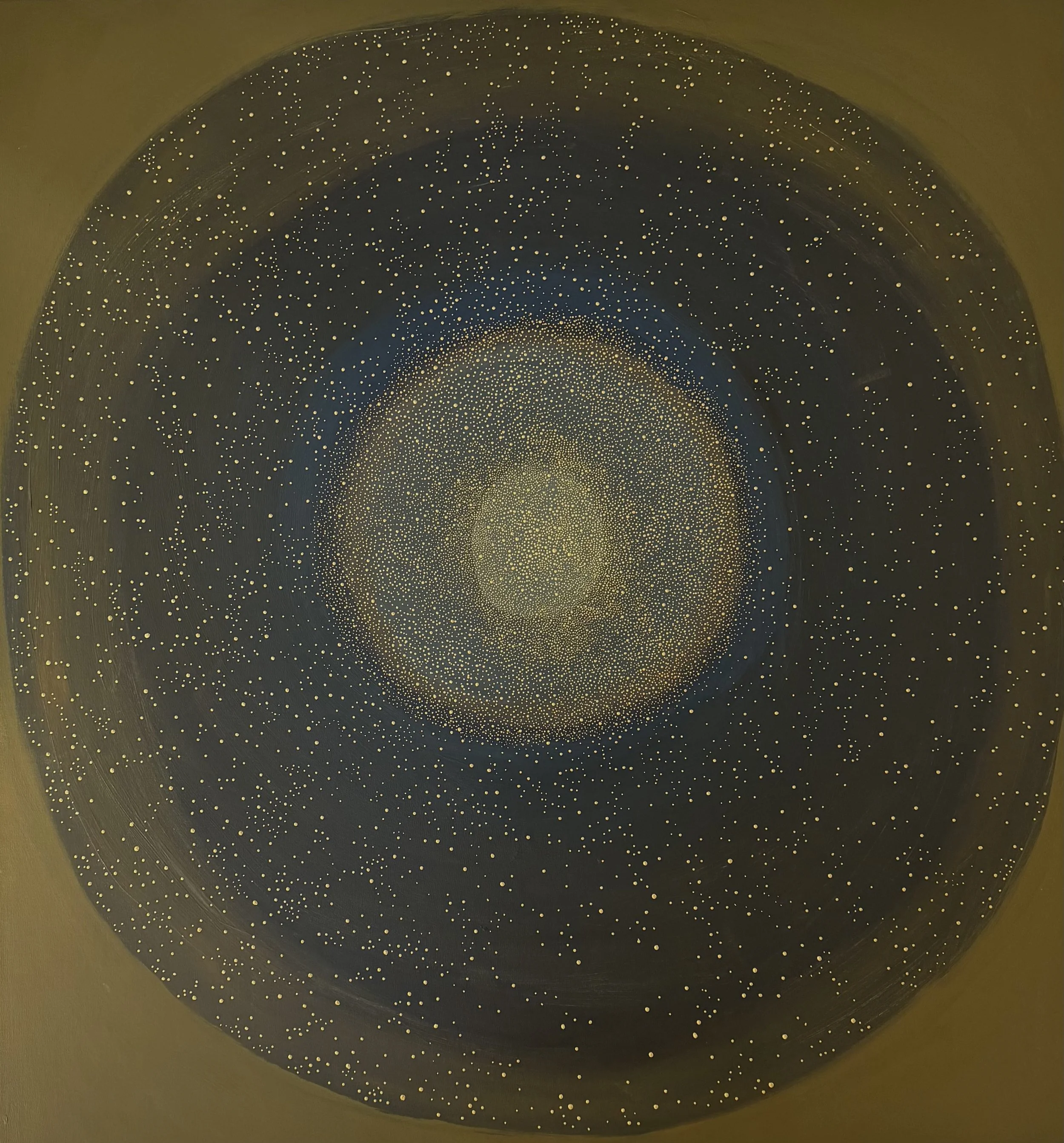 PRAYER, 2026, Acrylic on canvas, 48 x 48 inches