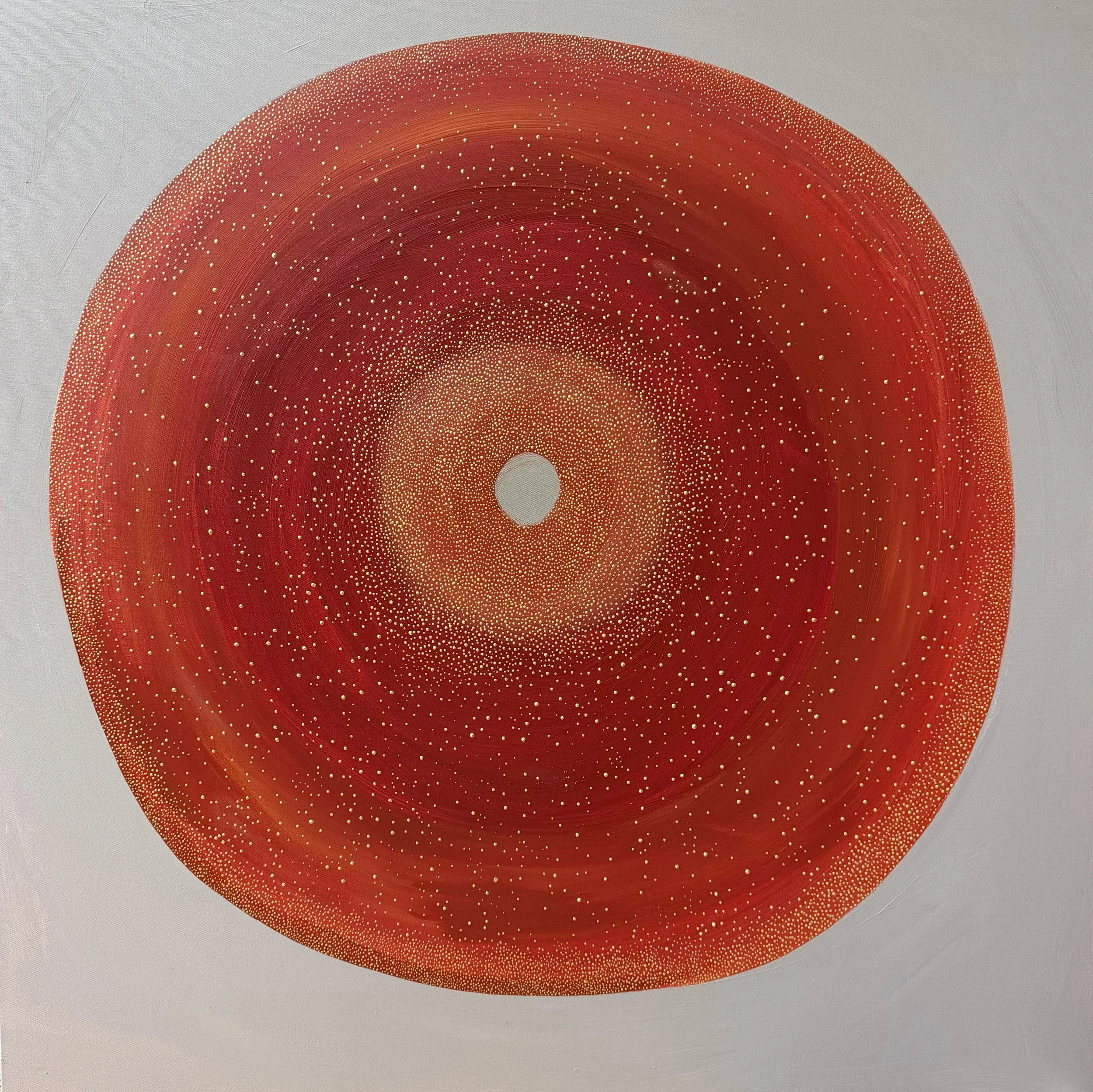 Steady, 2026, Acrylic on canvas, 48 x 48 inches