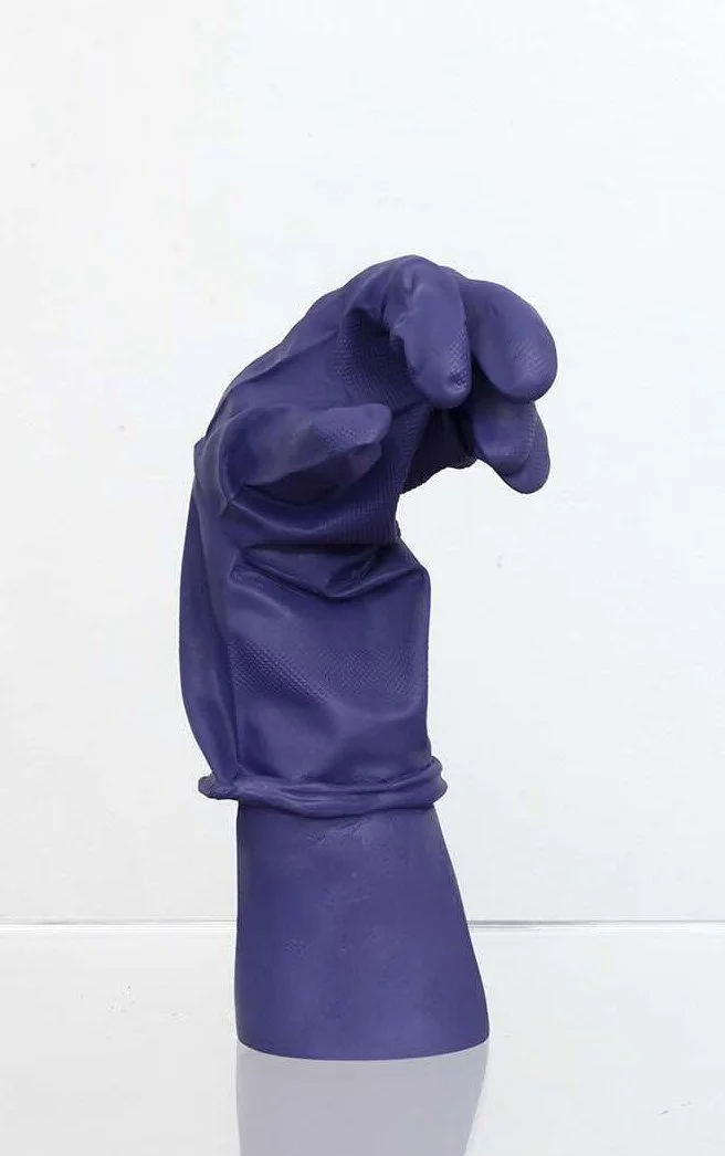Gemma Gené, Gloved Left Hand 2, 2025, Edition 2 of 3, Resin, 12 x 4 x 6 inches