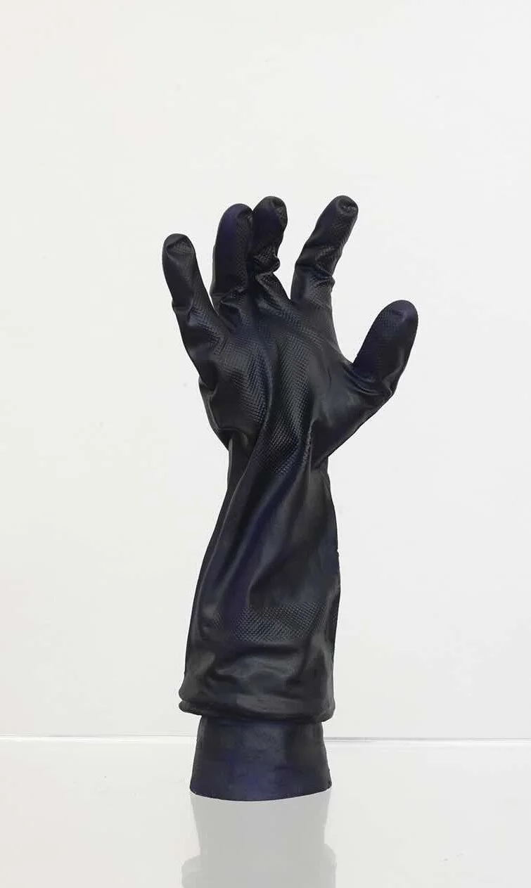 Gemma Gené, Gloved Right Hand 3, 2025, Edition 3 of 3, Resin, 13.5 x 5.5 x 4.5 inches