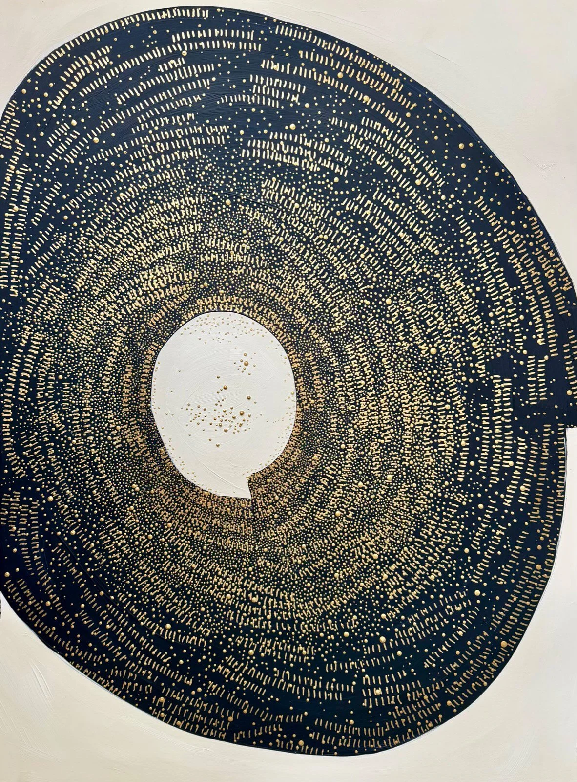 Katy Ferrarone, Tell me, 2026, Acrylic on paper, 24 x 30 inches 