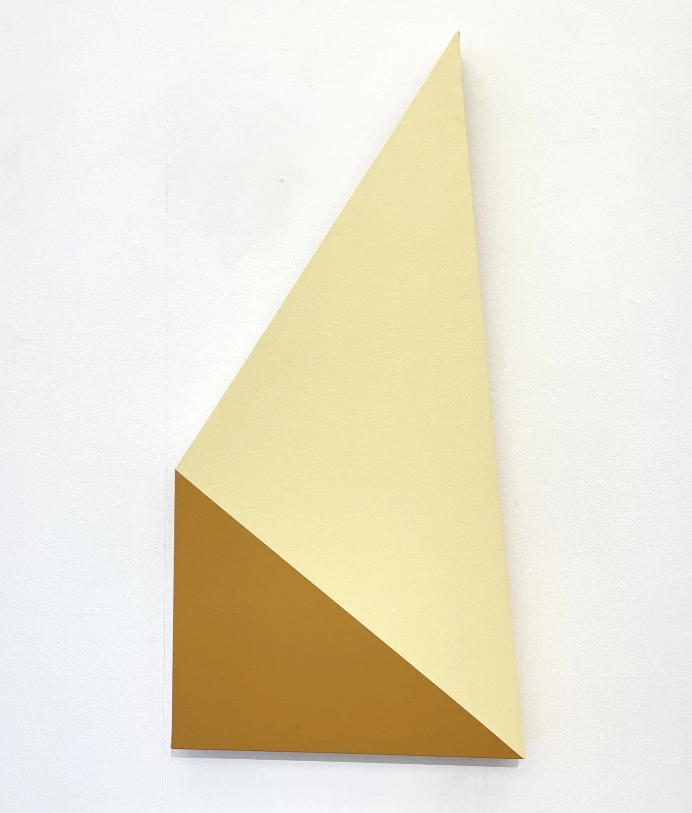 Jason Trotter, Proper Shape no. 10, 2023, Acrylic on canvas, 50 x 25 x 2.5 inches
