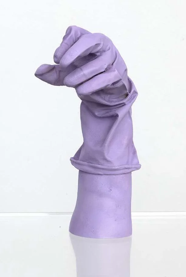 Gemma Gené, Gloved Left Hand 1, 2025, Edition 1 of 3, Resin, 12 x 4 x 6 inches