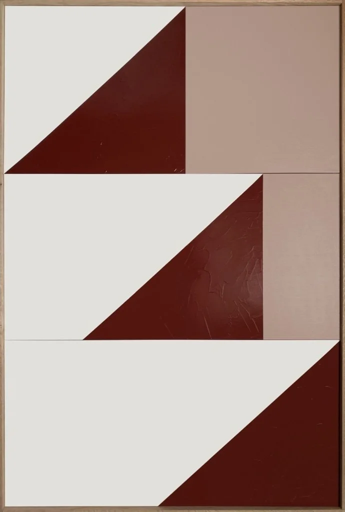 Jason Trotter, Climbing Steps II, 2019, Acrylic on canvas, 73 x 49 inches