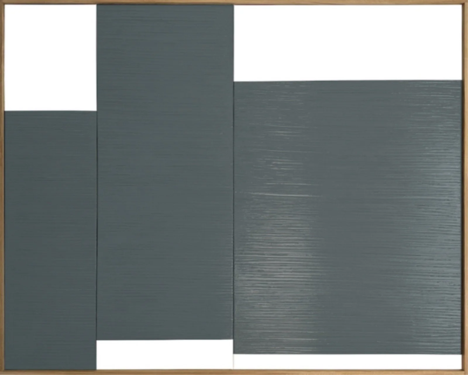 Jason Trotter, I Will Follow, 2023, Acrylic on canvas, 49 x 61 x 2.25 inches
