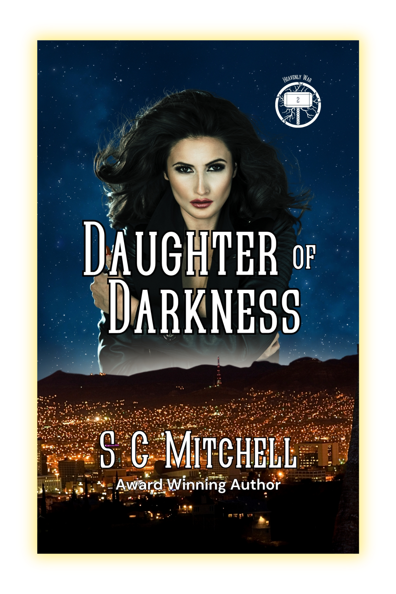 Cover of Daughter of Darkness Book 2 of S. C.Mitchell's Heavenly War Series