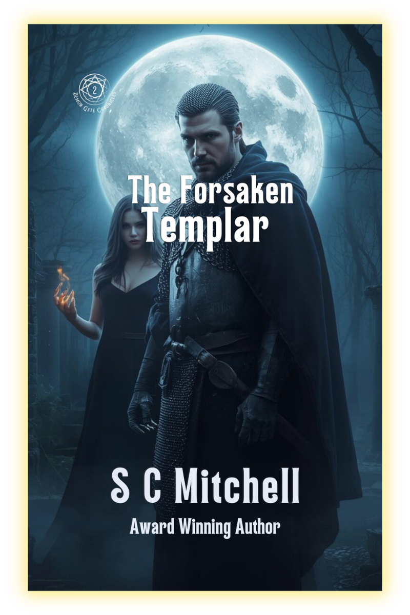Cover of The Forsaken Templar Book 2 of S. C. Mitchell's Demon Gate Chronicles