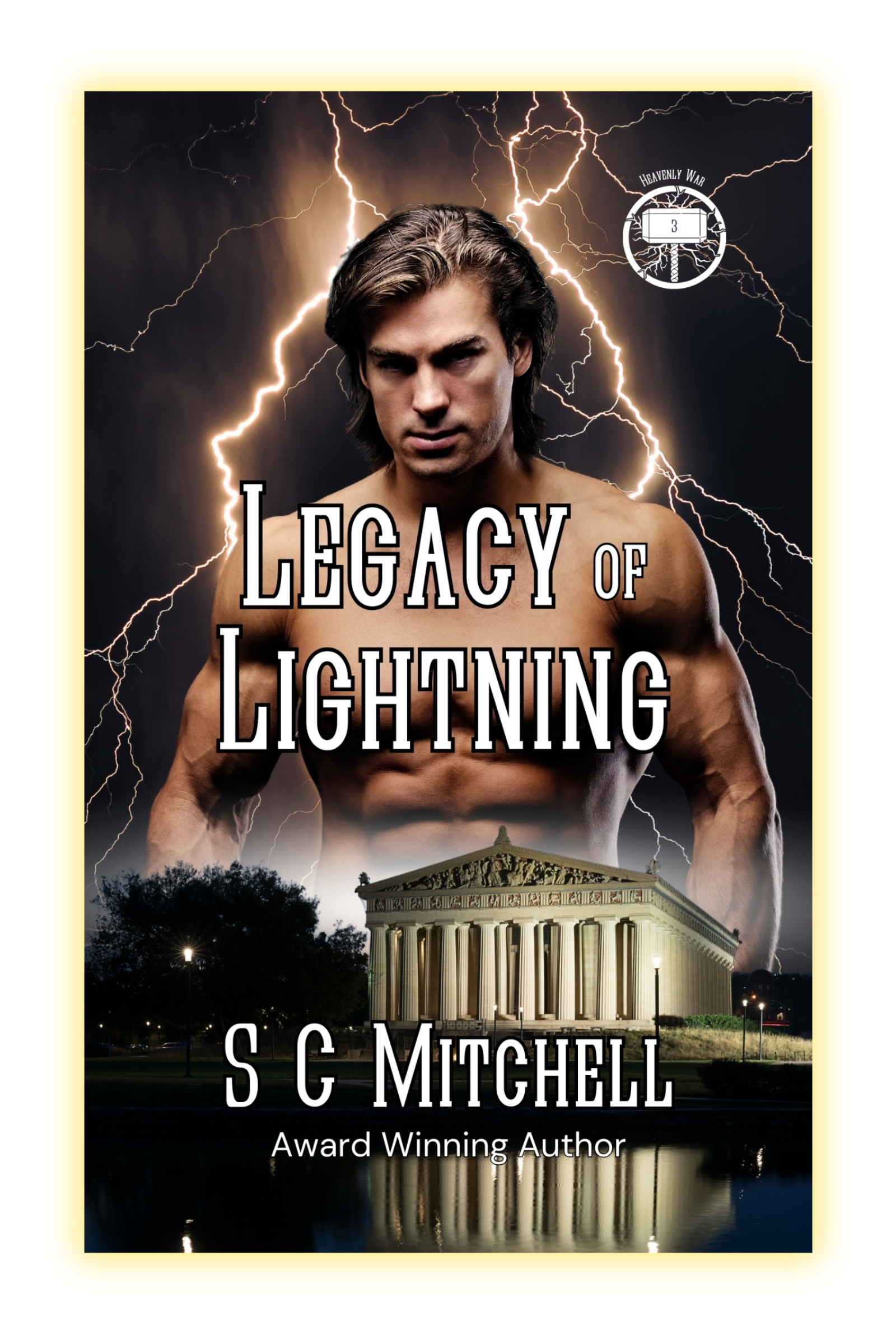 Cover of Legacy of Lightning Book 3 of S. C. Mitchell's Heavenly War series