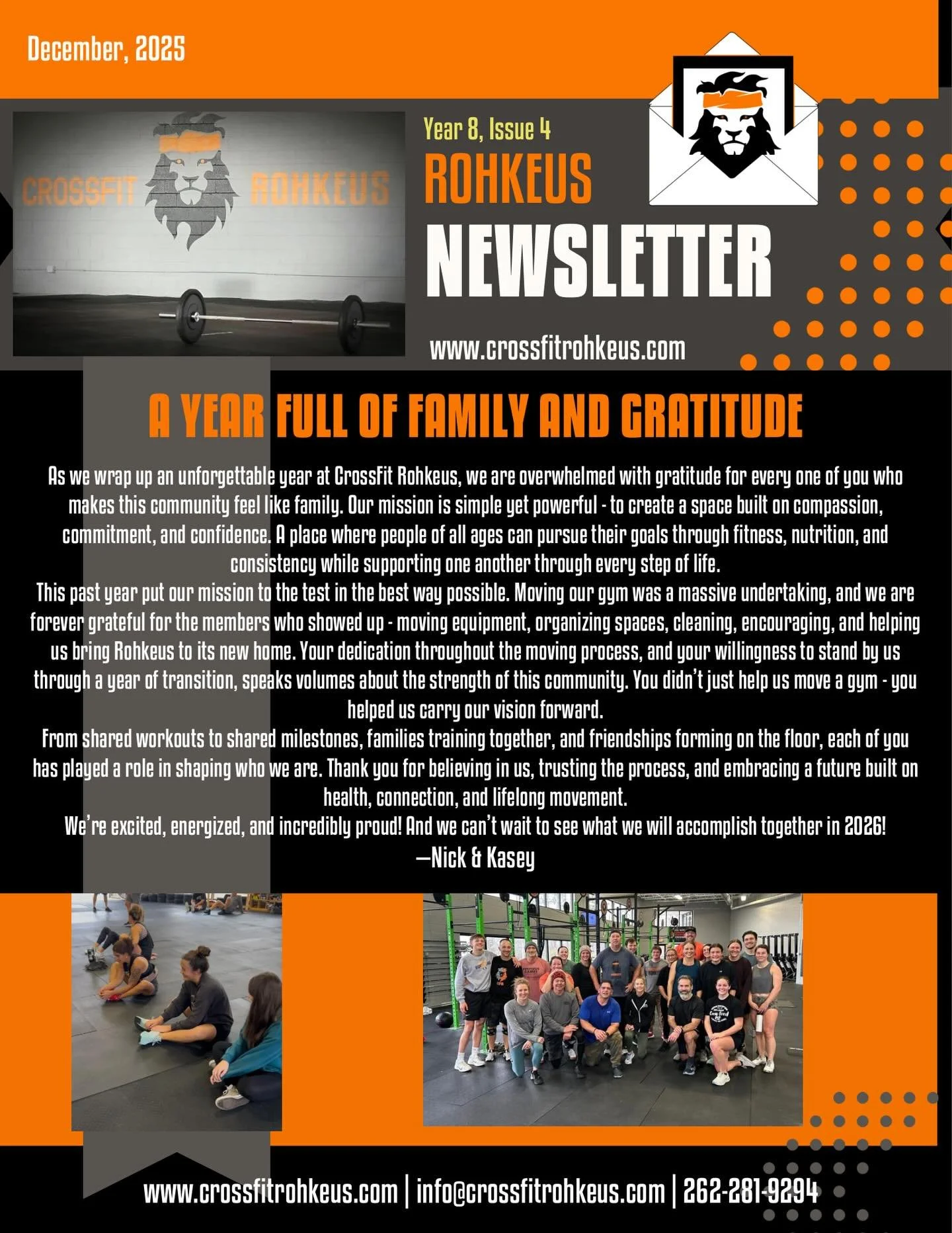 𝐑𝐨𝐡𝐤𝐞𝐮𝐬 𝐍𝐞𝐰𝐬𝐥𝐞𝐭𝐭𝐞𝐫 𝐢𝐬 𝐇𝐄𝐑𝐄! 🤩

As we reflect on this past year, we couldn&rsquo;t be more grateful for our Rohkeus family - the one who showed up to help us move, supported us through the ups and downs, and continues to model 