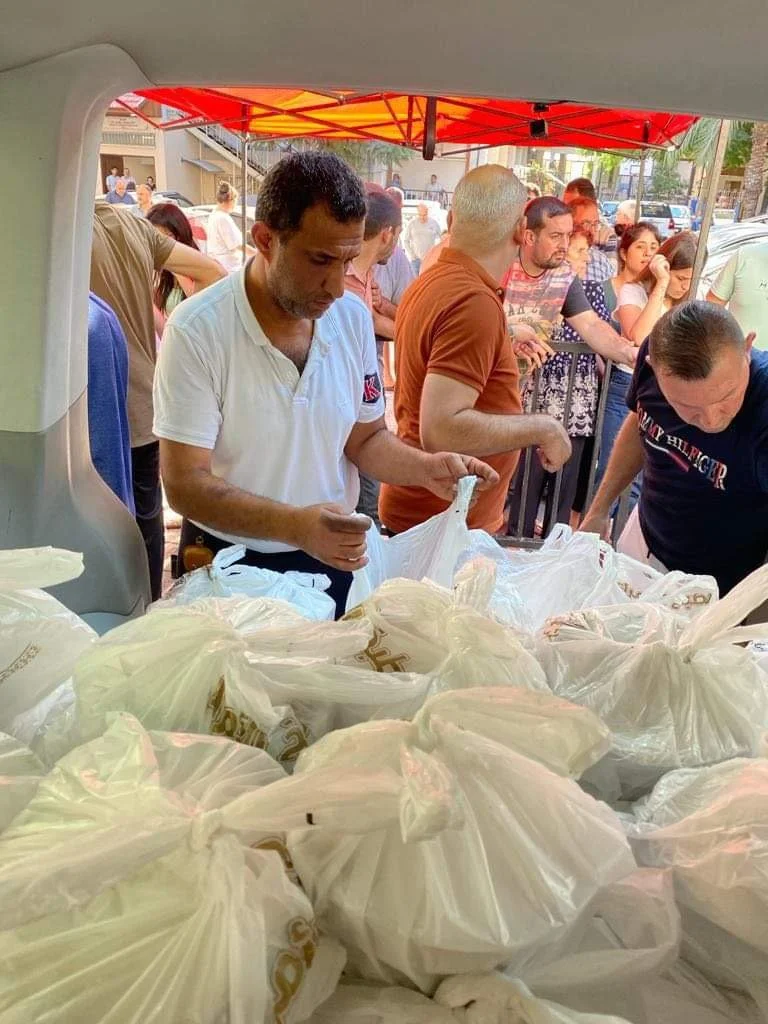 Gaza relief delivery.JPG