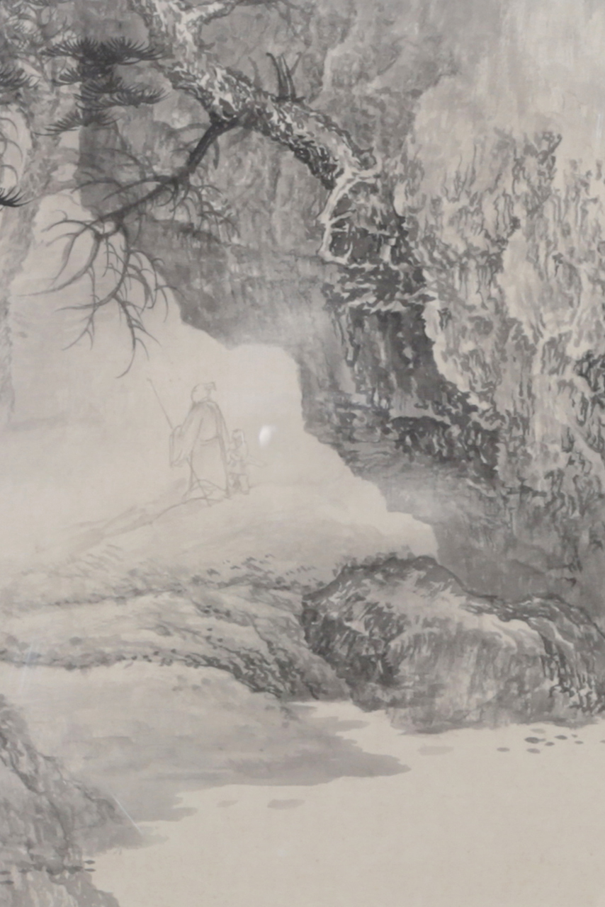 1. 钟士敏 携杖访幽图 34x233cm 绢本-06-00.png