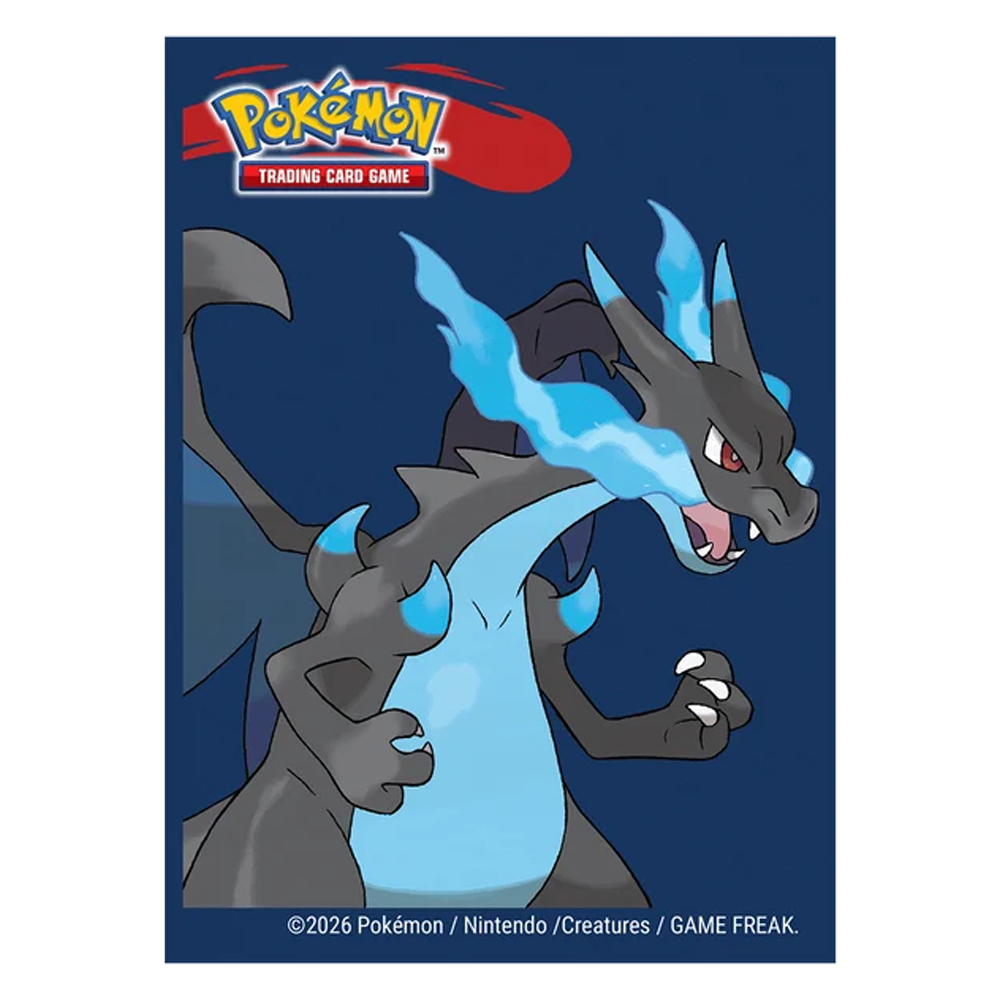 Ultra Pro DECK PROTECTOR® Sleeves - Pokémon - Mega Charizard X (65 ct)