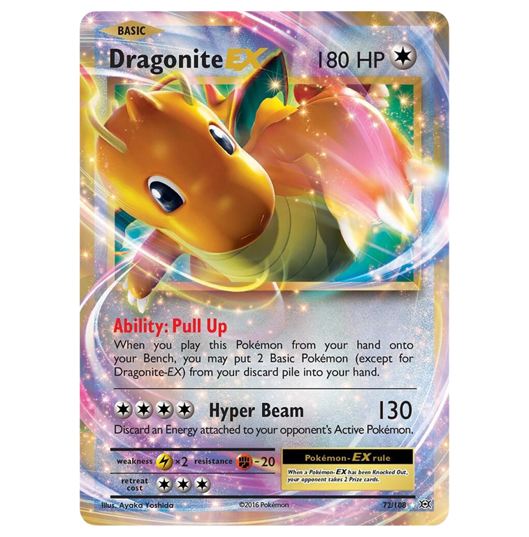 Dragonite EX - XY - Evolutions (EVO)