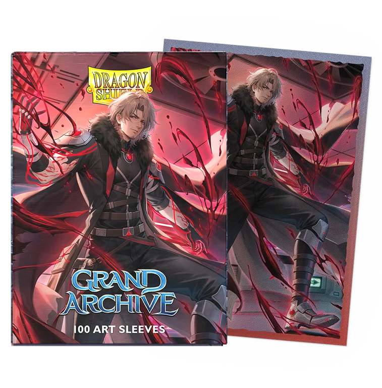 Dragon Shield Matte Dual Standard Sleeves - Grand Archive Dante, Hemomancer (100 ct)