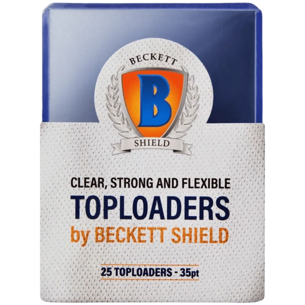 Beckett Shield - Standard Size Card 35pt Toploader (25ct)