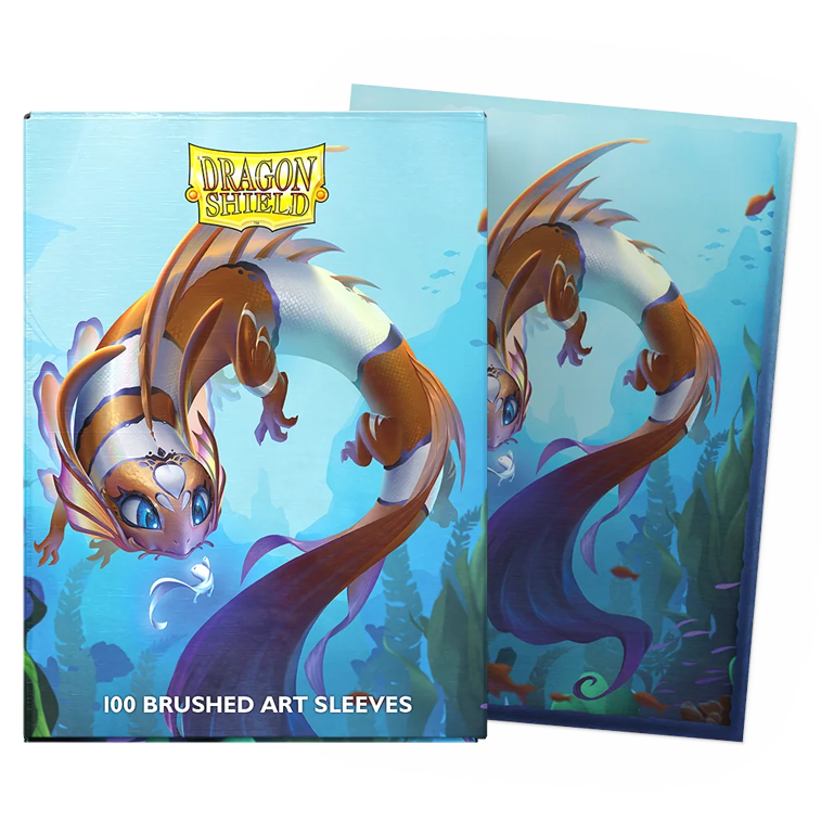 Dragon Shield Brushed Art Standard Sleeves - The Cinderfin (100 ct)