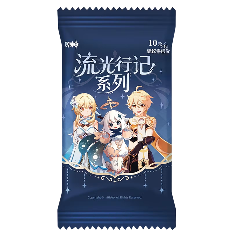 [BREAK] 2026 Letogoods Genshin Impact Glowing Travelogue Booster Pack (1)