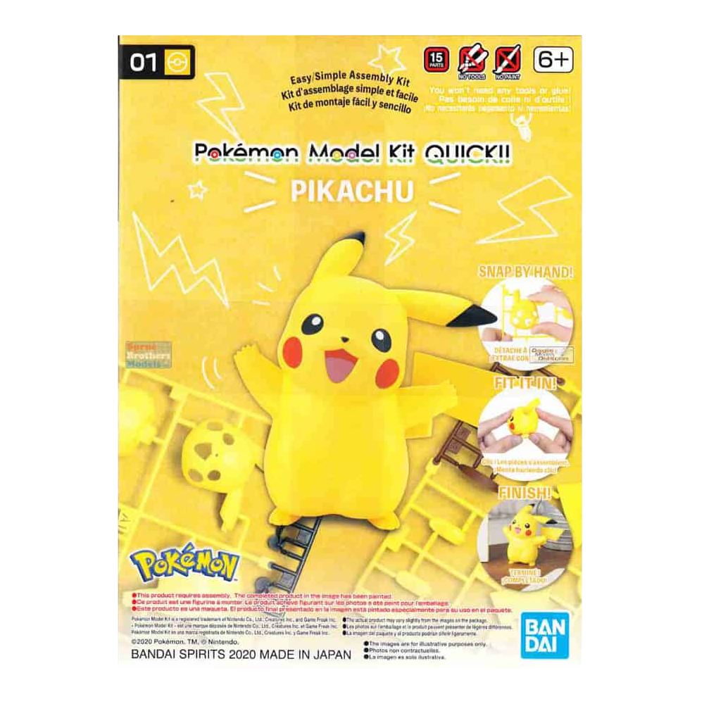 Pokémon Pikachu Model Kit