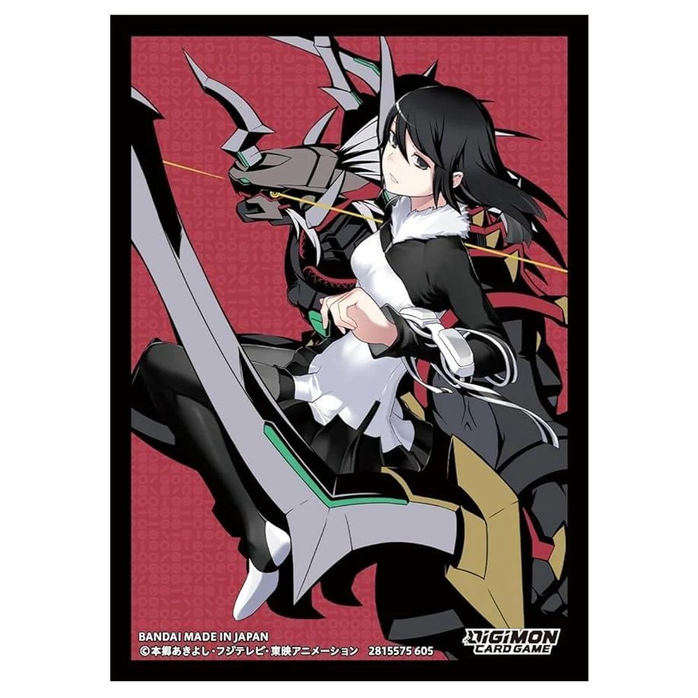 Bandai Official Sleeves - Digimon Yuuko Kamishiro (60 ct)