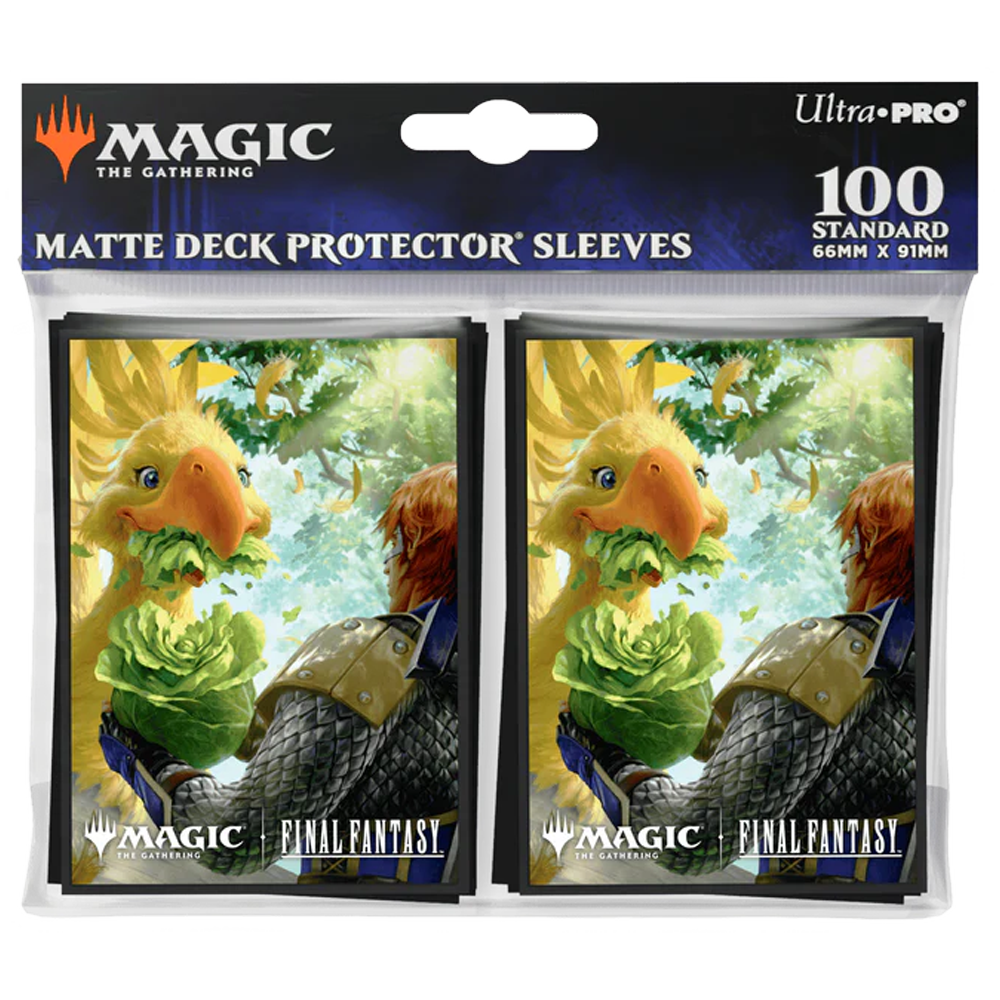 Ultra Pro Matte Sleeves - Magic x Final Fantasy Gysahl Greens (100 ct)