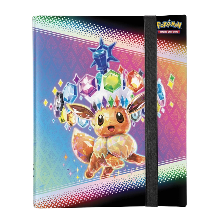 Pokémon Scarlet & Violet Prismatic Evolutions Eevee 9-Pocket Binder
