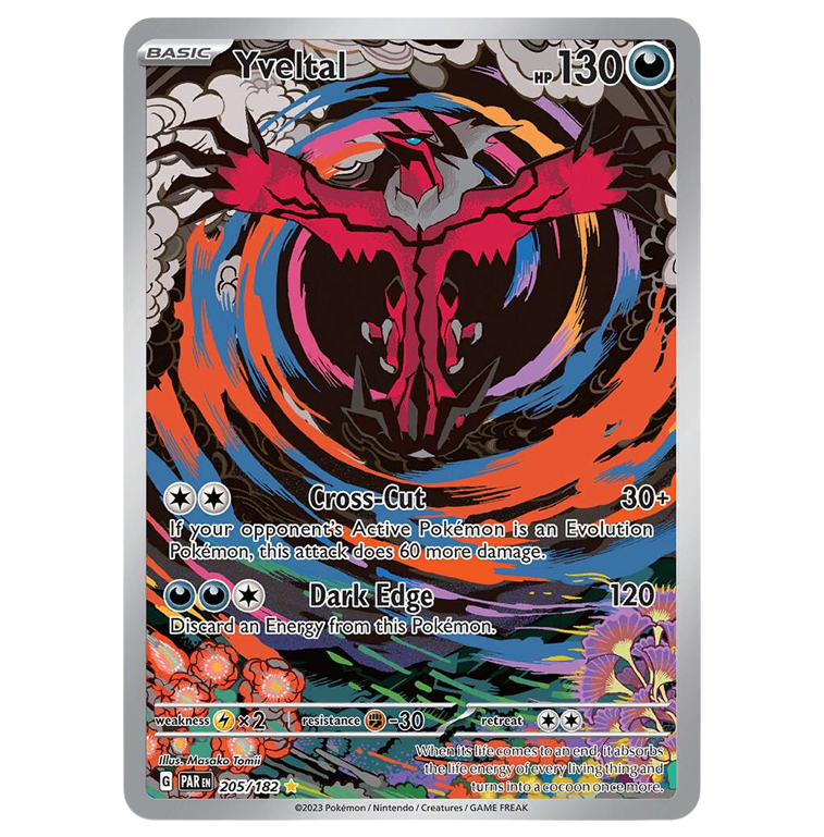 Yveltal - 205/182 - Paradox Rift (PAR)