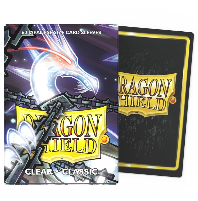 Dragon Shield Japanese Size Sleeves - Clear (60 ct)