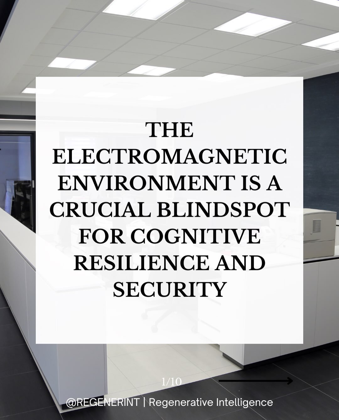 I recently had the honor of presenting the science and application of insights from the fields of circadian and quantum biology to department heads at Utah State University and the Center for Anticipatory Intelligence (@cai_usu). The title of my pres
