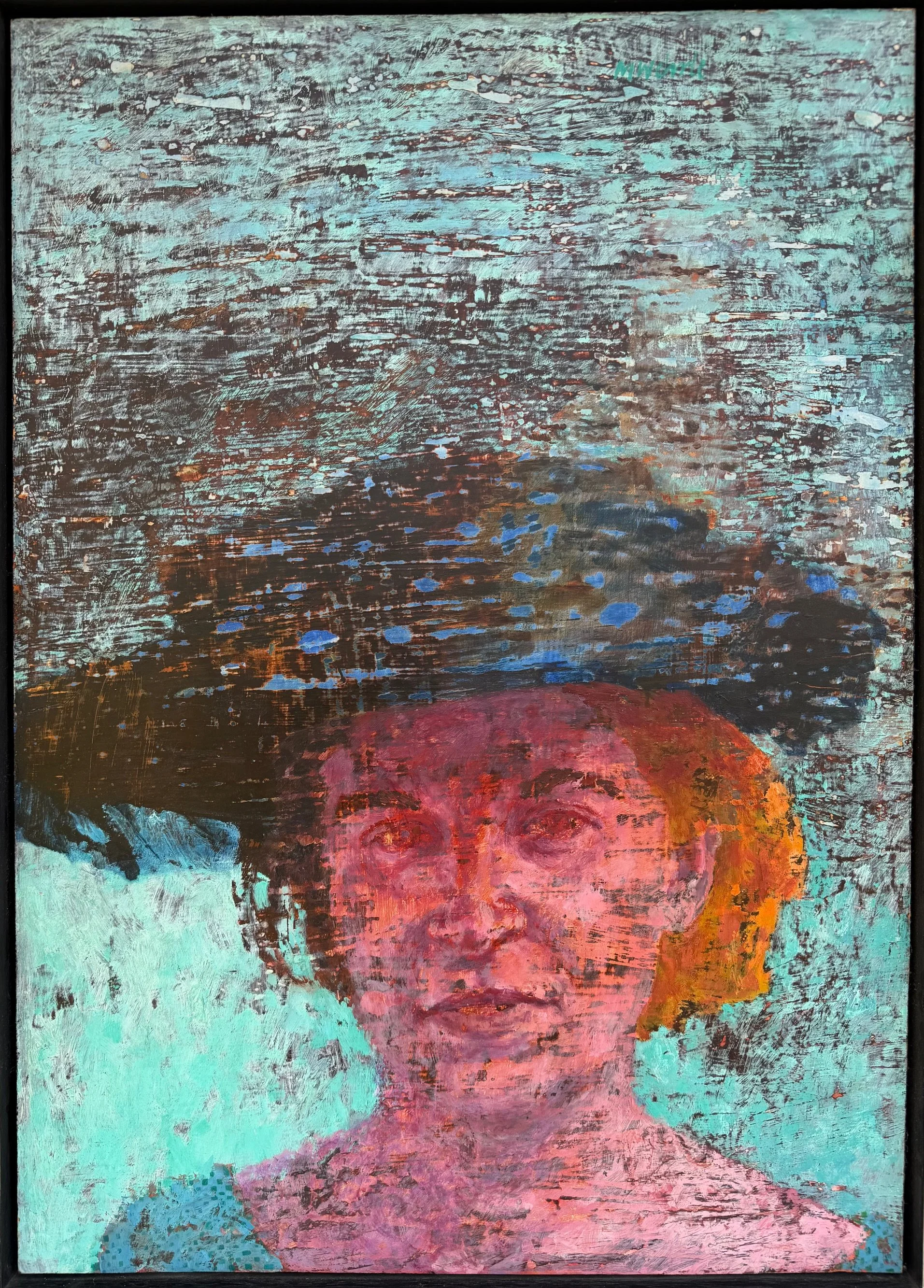 “Lily”; Oil; 34”H x 19”W; 1986