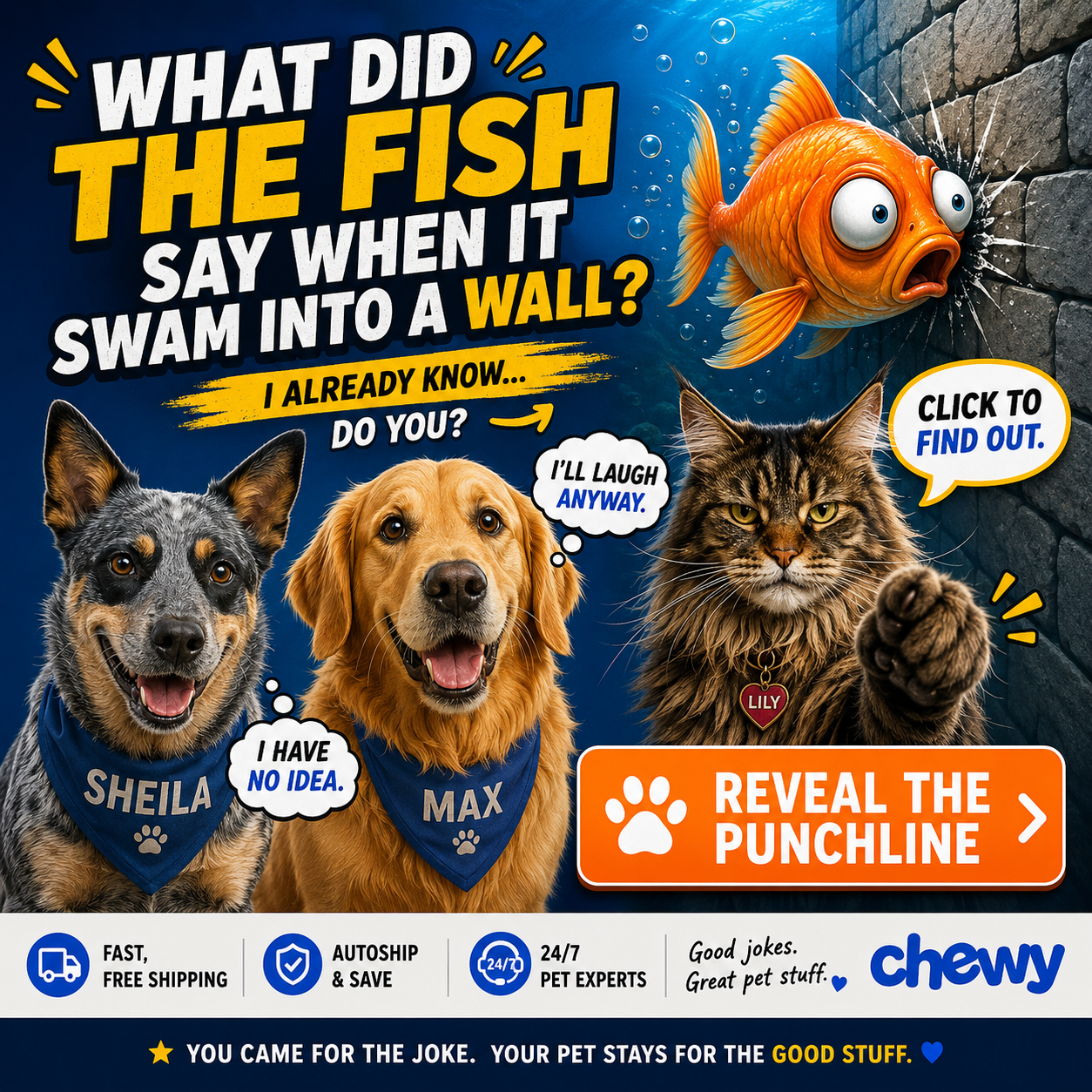 Paws and Punchlines!