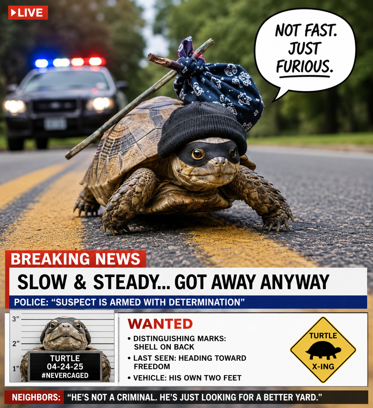 Slow and Steady Still Gets’em