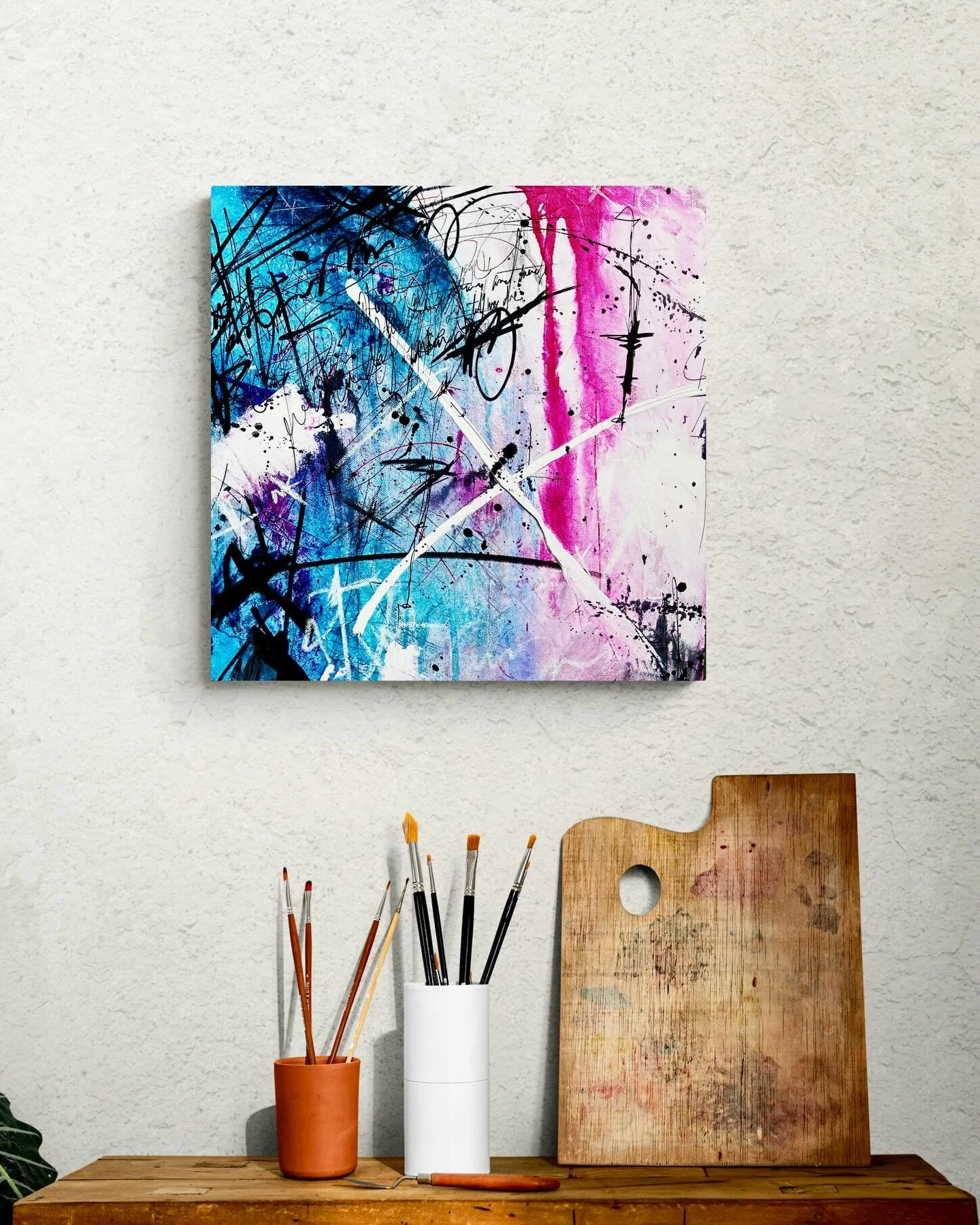 Time for a "Holy sh*t, please get this stuff out of my studio to make room for new sh*t" spring sale! 😆 Check out my site for big discounts on original paintings. They want a new home, away from my chaotic studio space where they don't get