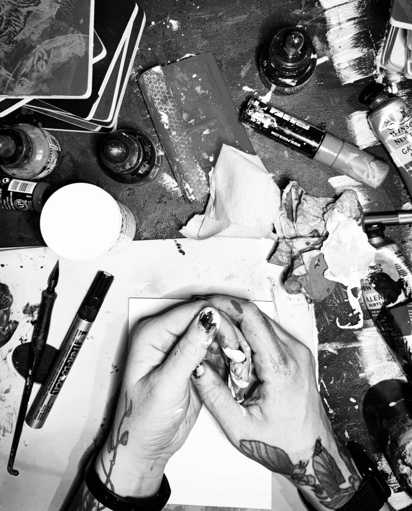 Sometimes my brain doesn't know what to do. Then my hands don't know what to do.