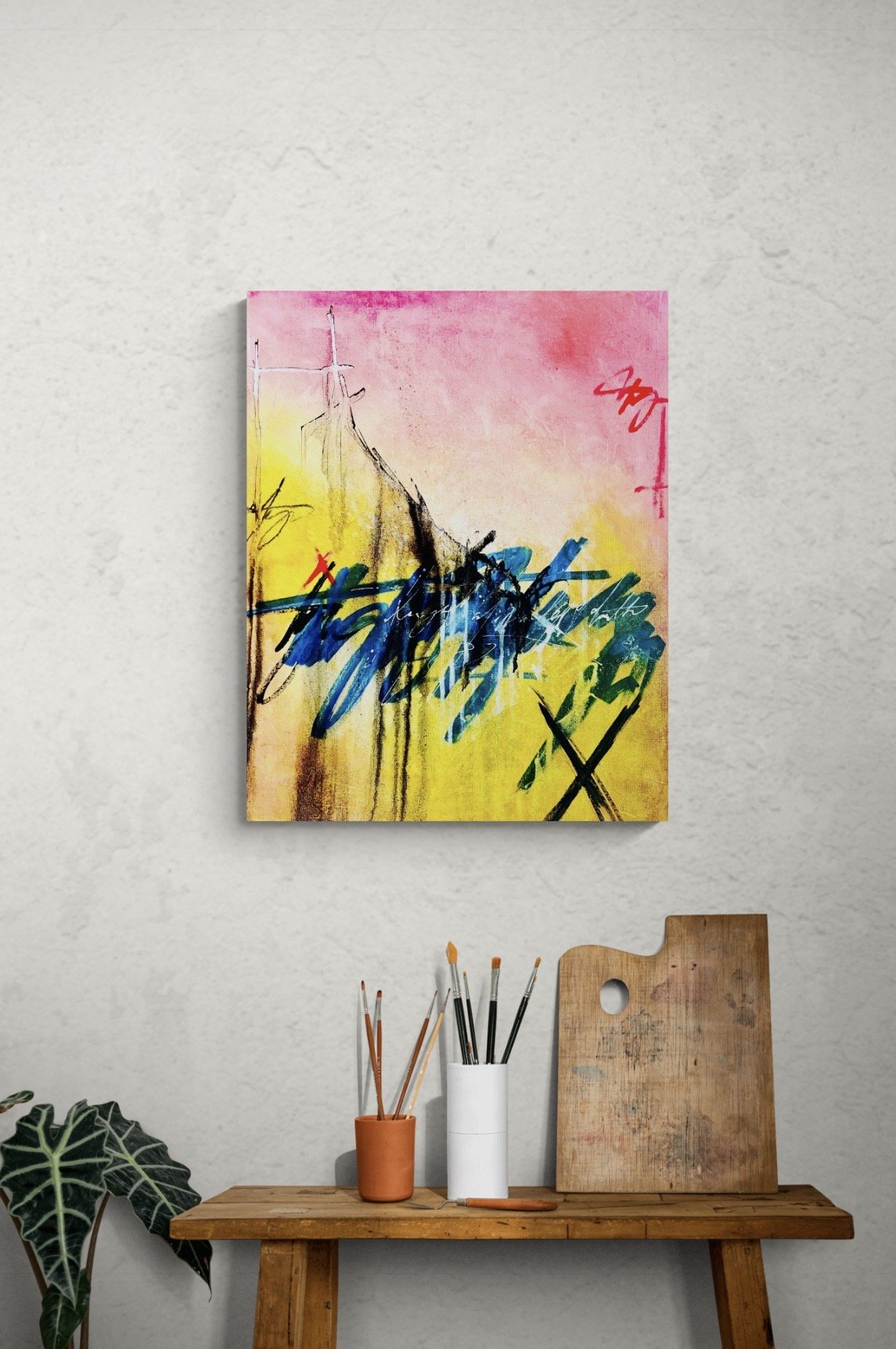 CRIMINALLY UNTOUCHED Original Painting
