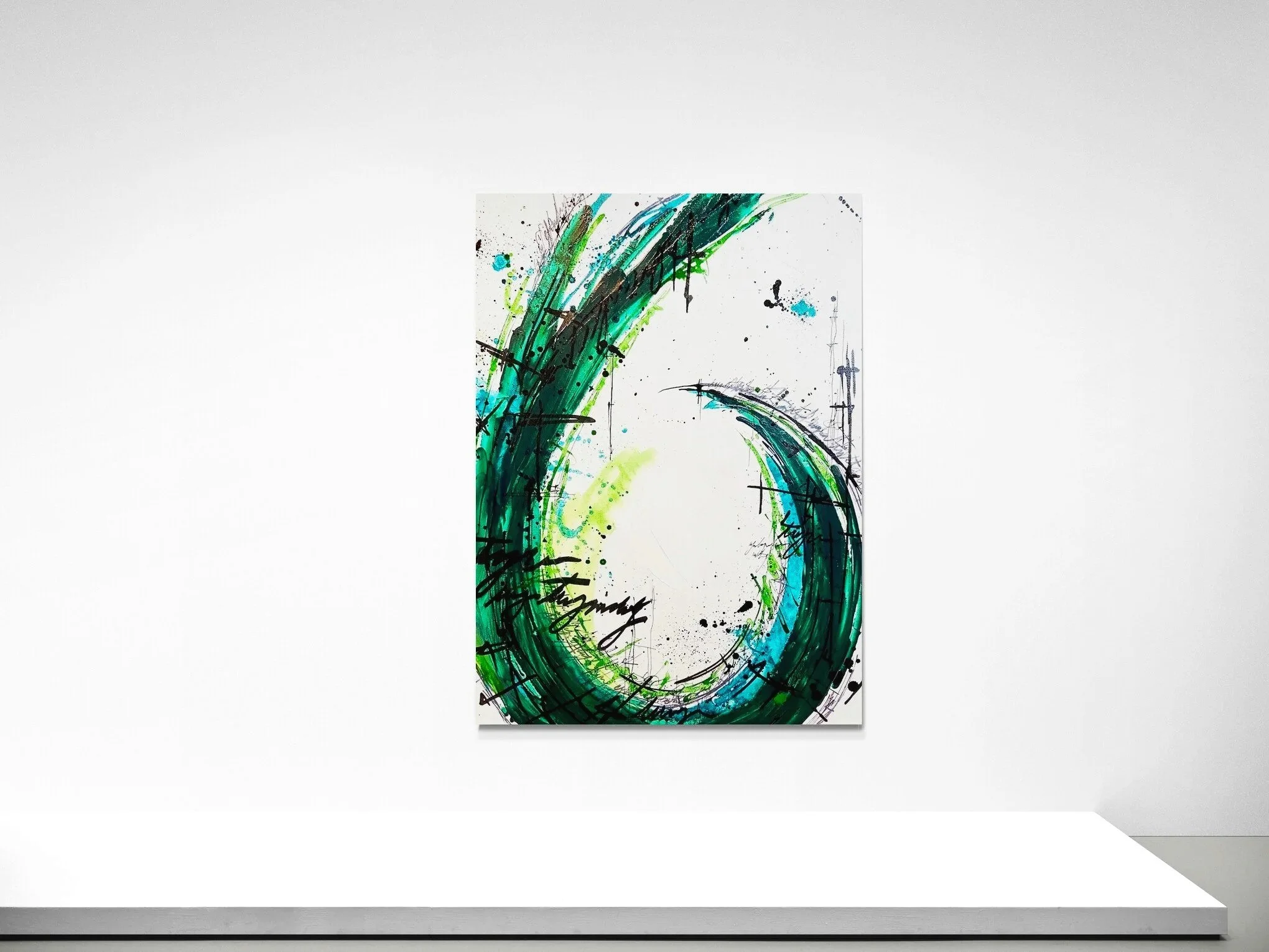 ABRUPTLY ALIVE Original Painting