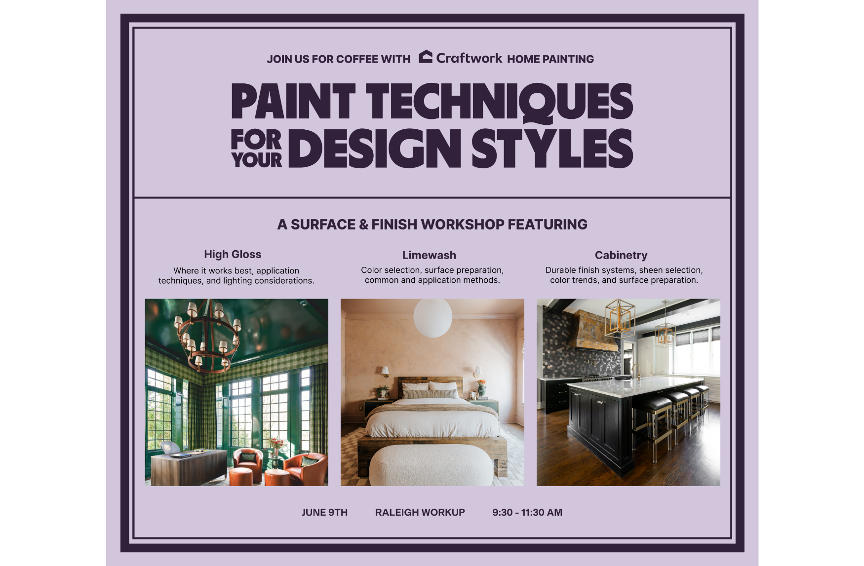 Paint Techniques for Your Design Styles