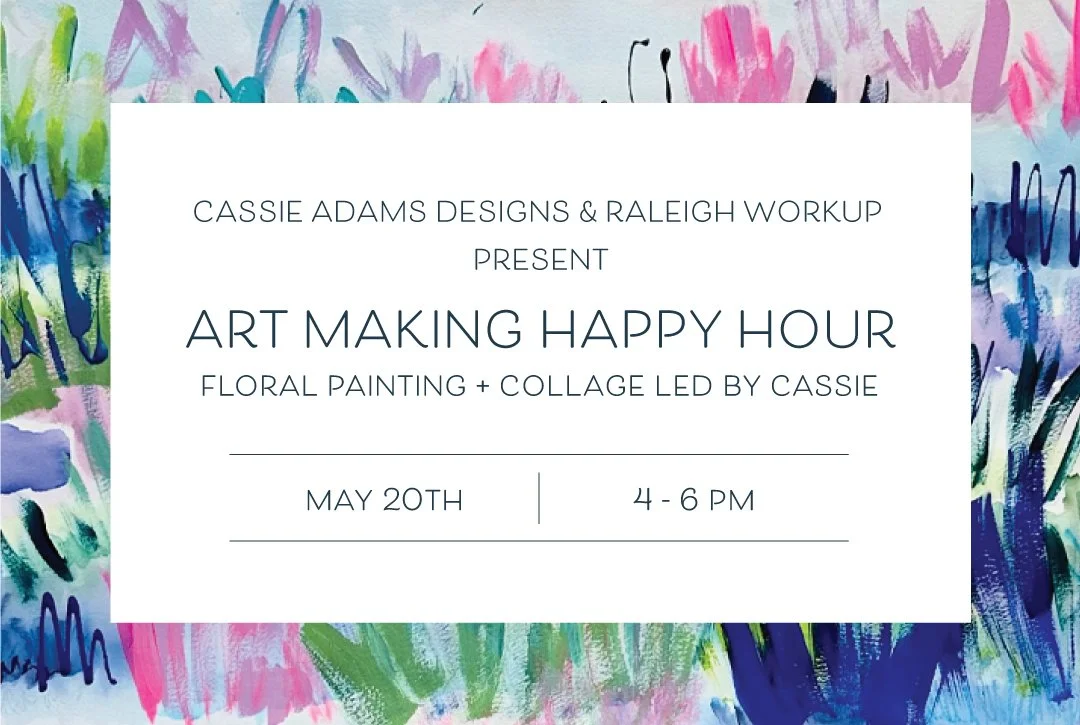 Art Making Happy Hour