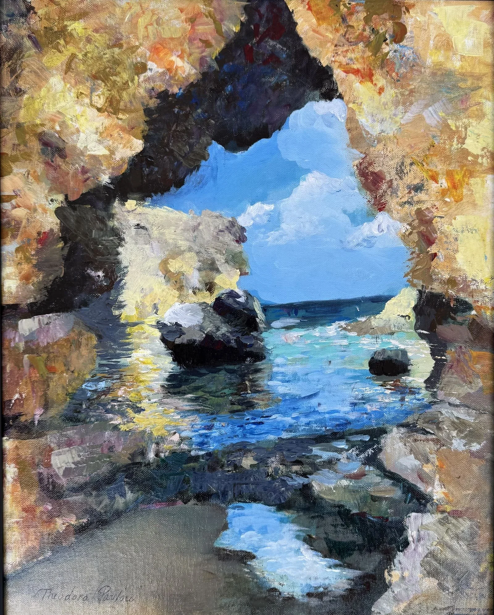 Cave in Crete
