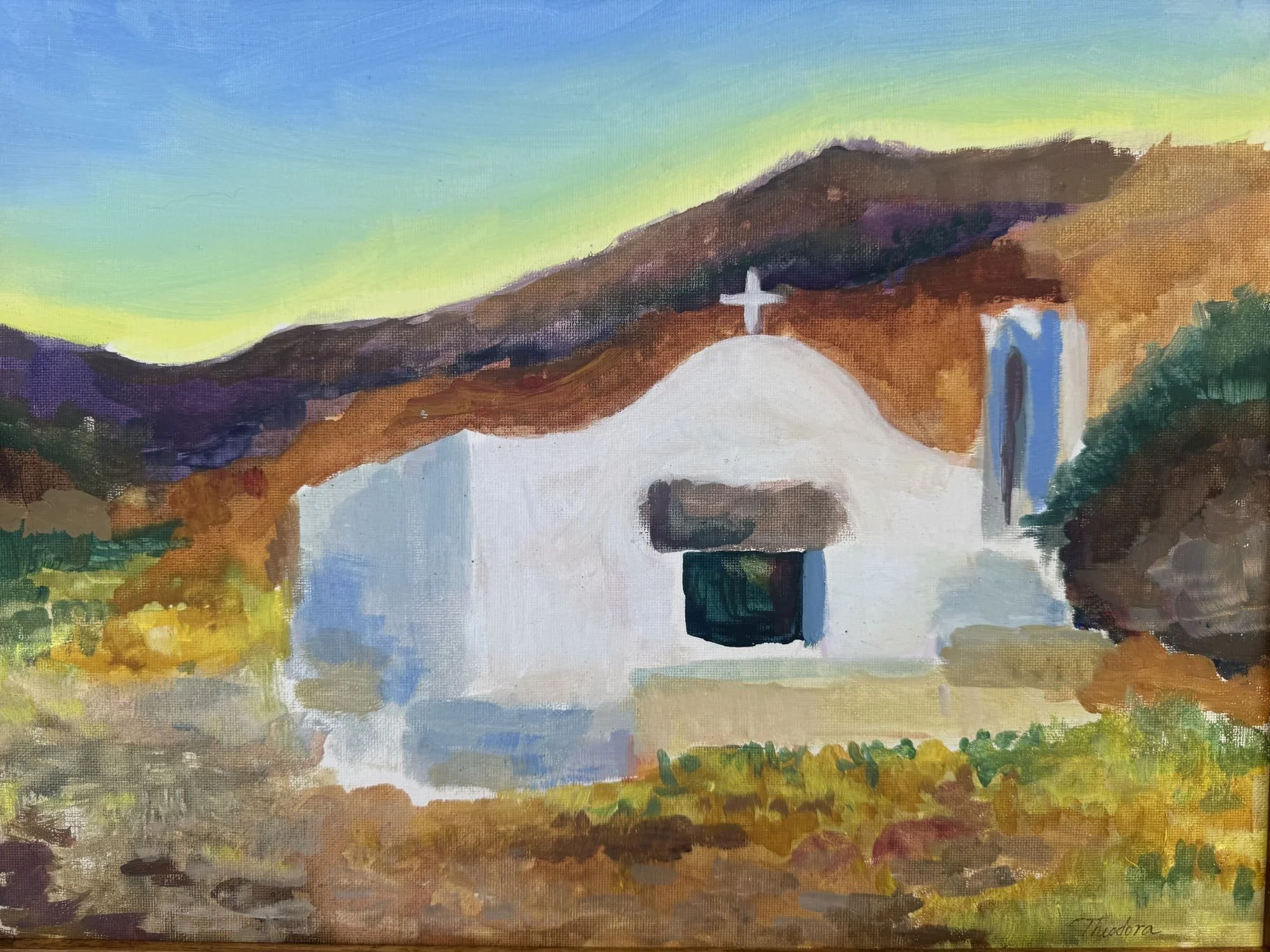 Q church Amorgos