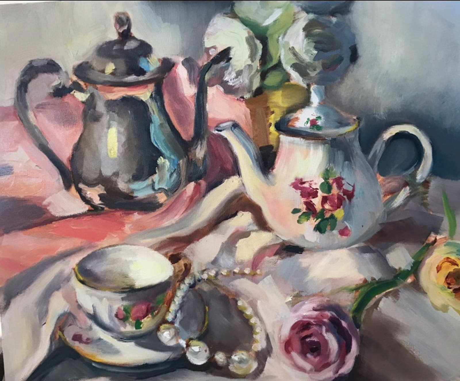 Tea Party still life